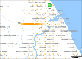 map of Kampong Padang Machang