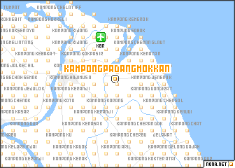 map of Kampong Padang Mok Kan