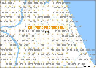 map of Kampong Padang Salim