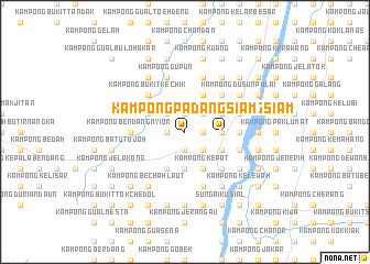 map of Kampong Padang Siam