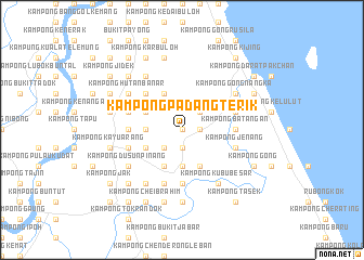map of Kampong Padang Terik