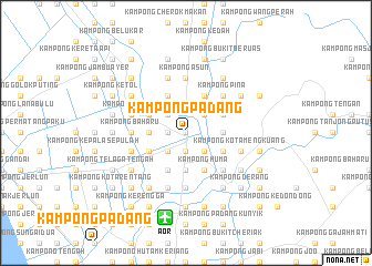 map of Kampong Padang