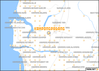 map of Kampong Padang