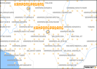 map of Kampong Padang