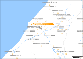 map of Kampong Padang