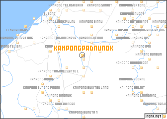 map of Kampong Padnunok