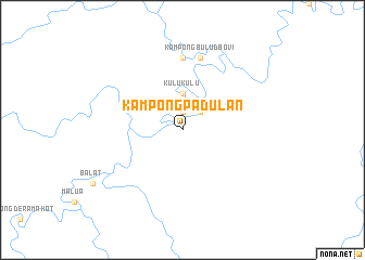 map of Kampong Padulan