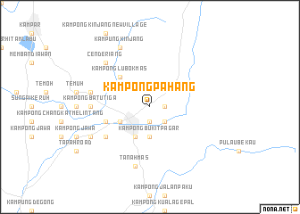 map of Kampong Pahang