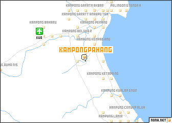 map of Kampong Pahang