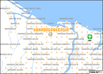 map of Kampong Pak Endir