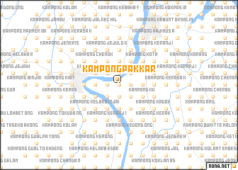 map of Kampong Pak Kar