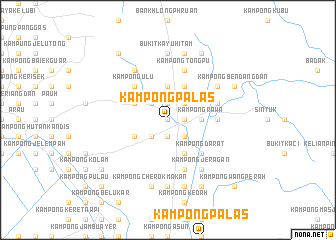 map of Kampong Palas