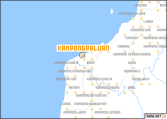 map of Kampong Paluan