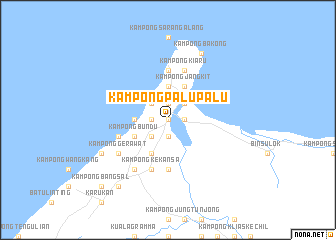 map of Kampong Palu Palu