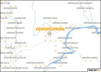 map of Kampong Pamah