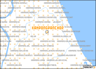 map of Kampong Panchor