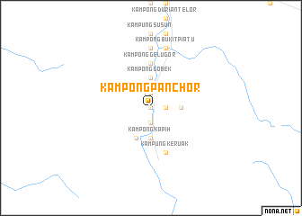 map of Kampong Panchor