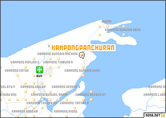 map of Kampong Panchuran