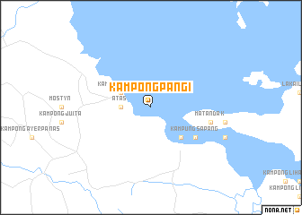 map of Kampong Pangi