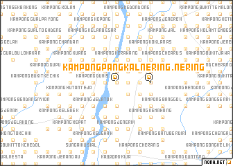 map of Kampong Pangkal Nering