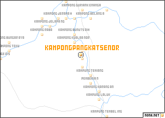 map of Kampong Pangkat Senor