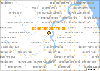 map of Kampong Pantai Ali