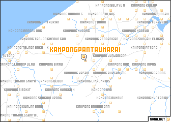 map of Kampong Pantau Marai