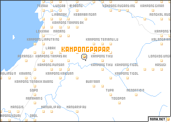 map of Kampong Papar