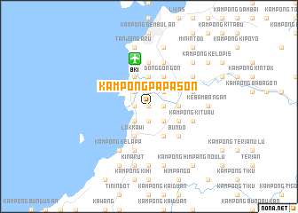 map of Kampong Papason