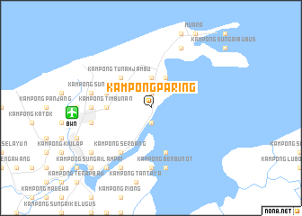 map of Kampong Paring