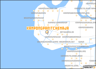 map of Kampong Parit Che Maja