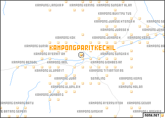 map of Kampong Parit Kechil