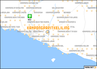 map of Kampong Parit Keliling