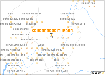 map of Kampong Parit Medan