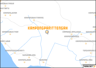 map of Kampong Parit Tengah