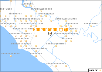 map of Kampong Parit Ten