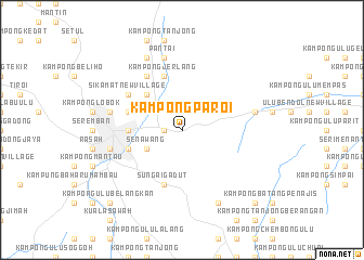 map of Kampong Paroi