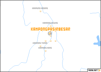 map of Kampong Pasir Besar