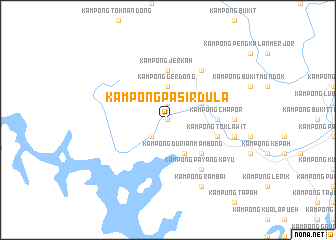 map of Kampong Pasir Dula