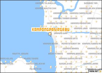 map of Kampong Pasir Gebu