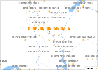 map of Kampong Pasir Jeneris