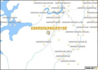 map of Kampong Pasir Nyor