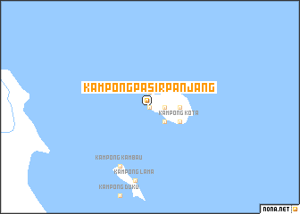 map of Kampong Pasir Panjang