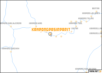 map of Kampong Pasir Parit