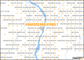 map of Kampong Pasir Parit