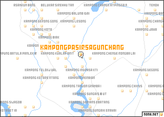 map of Kampong Pasir Sagunchang