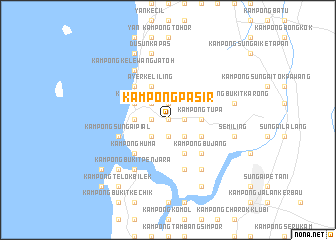 map of Kampong Pasir