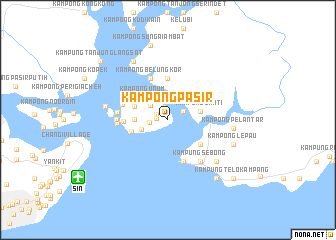 map of Kampong Pasir