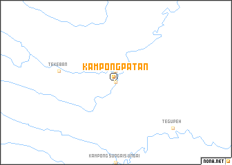 map of Kampong Patan