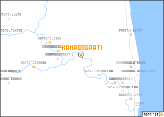 map of Kampong Pati